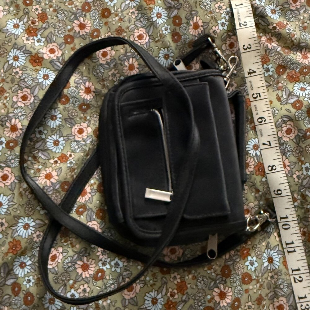Mini Multi-Pocket Crossbody Bag